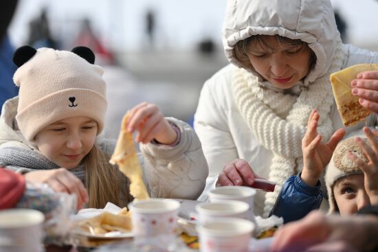 Russia Maslenitsa Celebration