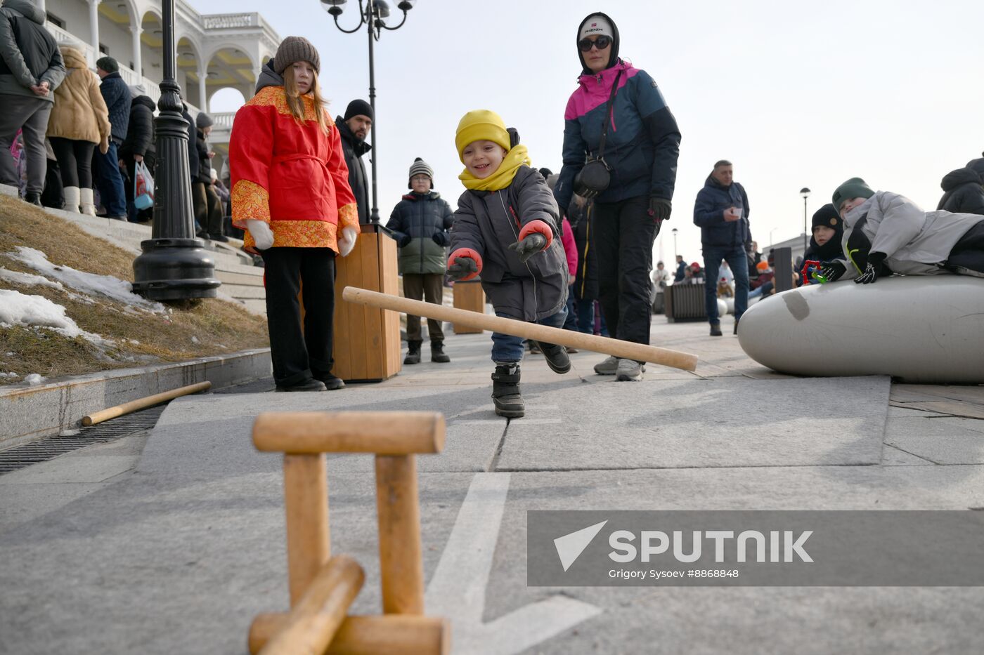 Russia Maslenitsa Celebration