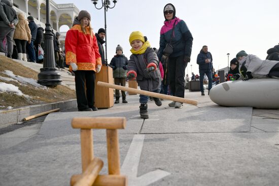 Russia Maslenitsa Celebration
