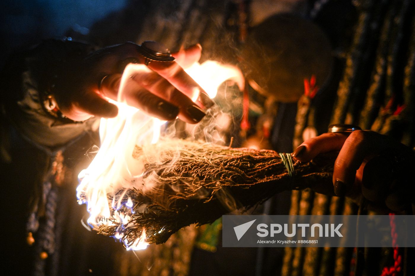 Russia Tuvan New Year Celebration