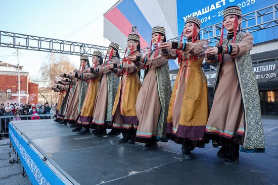 Russia Religion Buddhism New Year Celebration