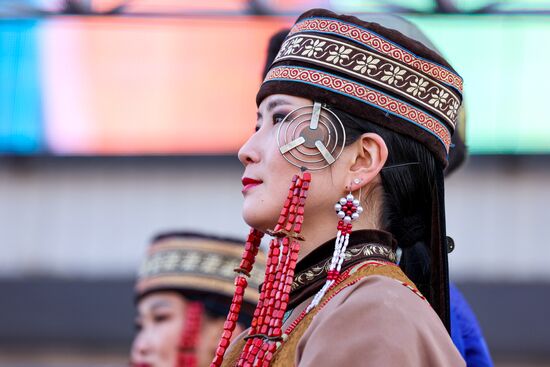 Russia Religion Buddhism New Year Celebration