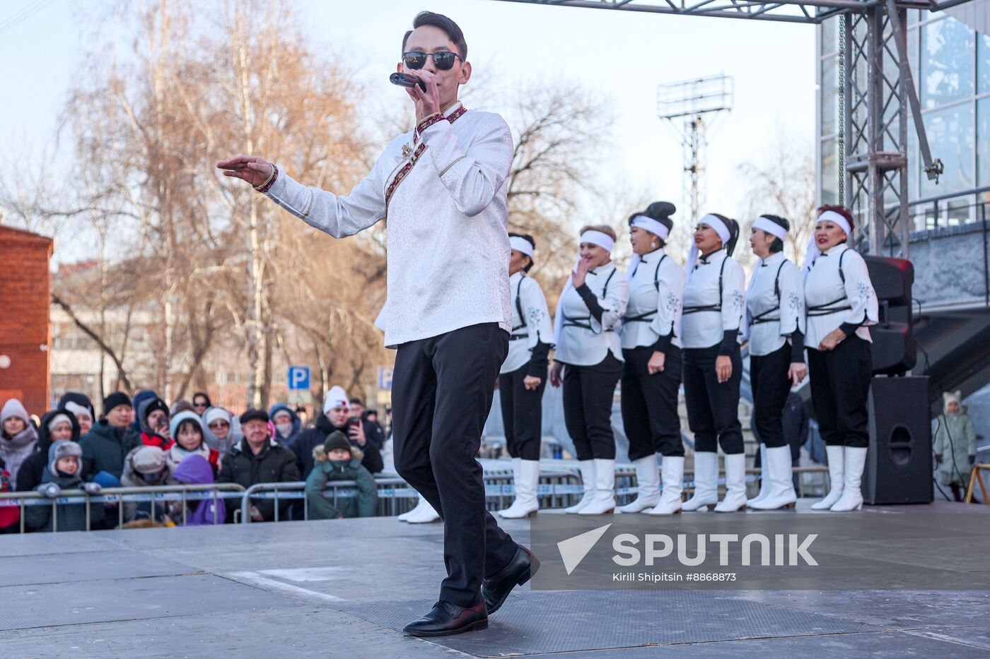 Russia Religion Buddhism New Year Celebration