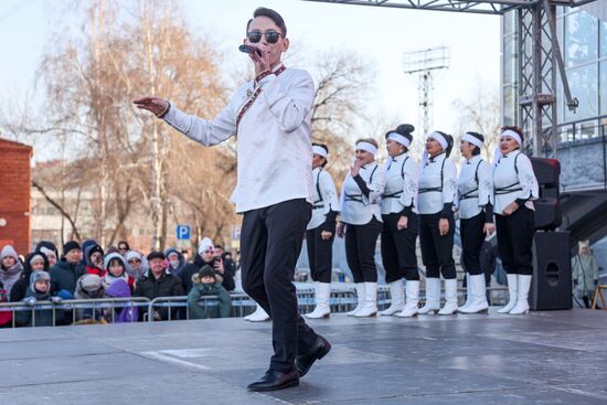 Russia Religion Buddhism New Year Celebration