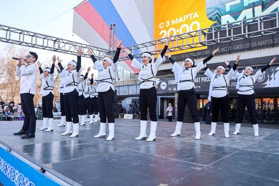 Russia Religion Buddhism New Year Celebration