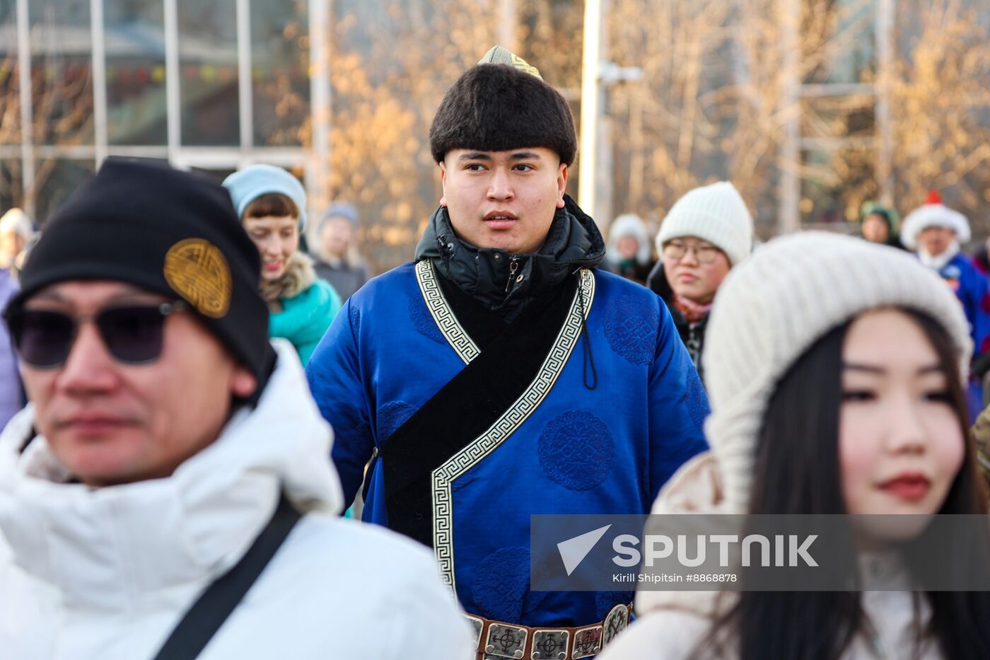 Russia Religion Buddhism New Year Celebration