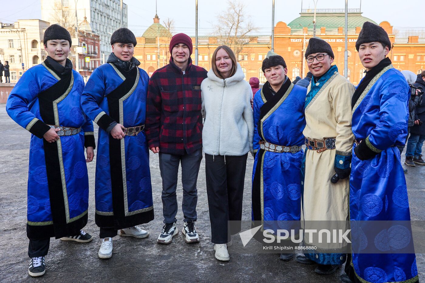 Russia Religion Buddhism New Year Celebration