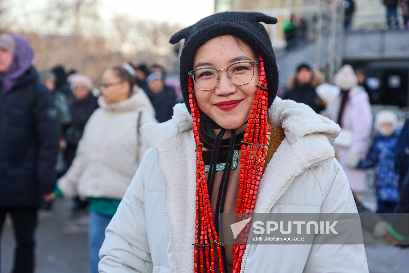 Russia Religion Buddhism New Year Celebration