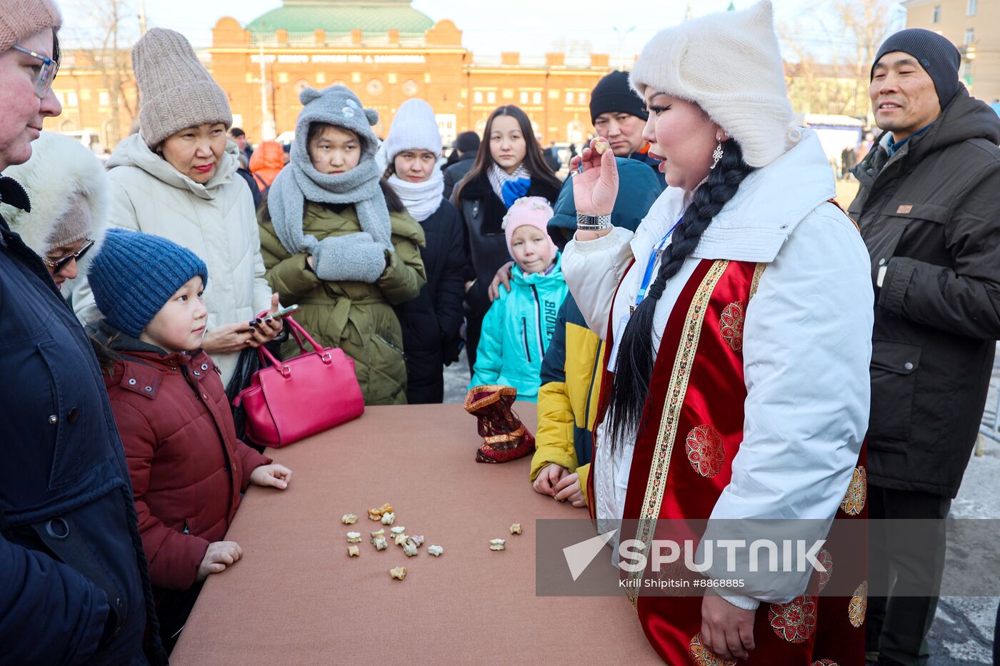 Russia Religion Buddhism New Year Celebration
