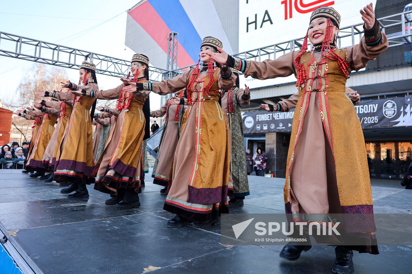 Russia Religion Buddhism New Year Celebration