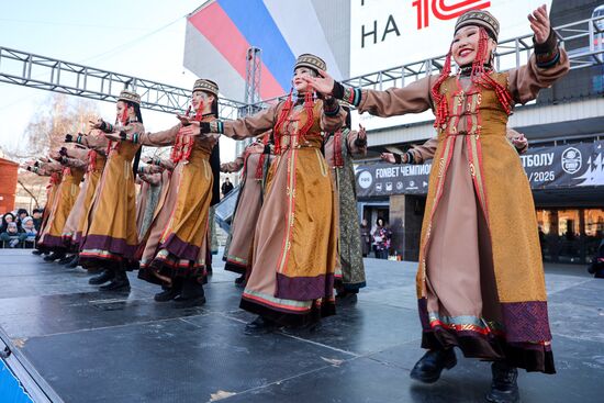 Russia Religion Buddhism New Year Celebration