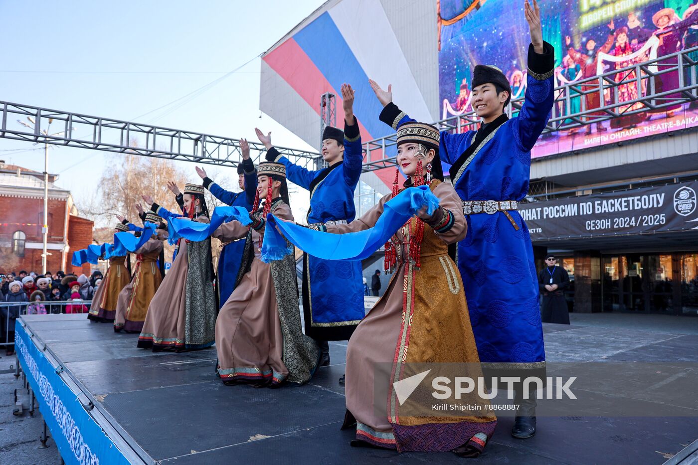 Russia Religion Buddhism New Year Celebration