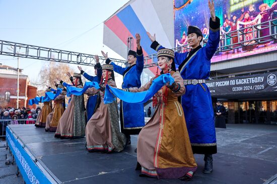 Russia Religion Buddhism New Year Celebration