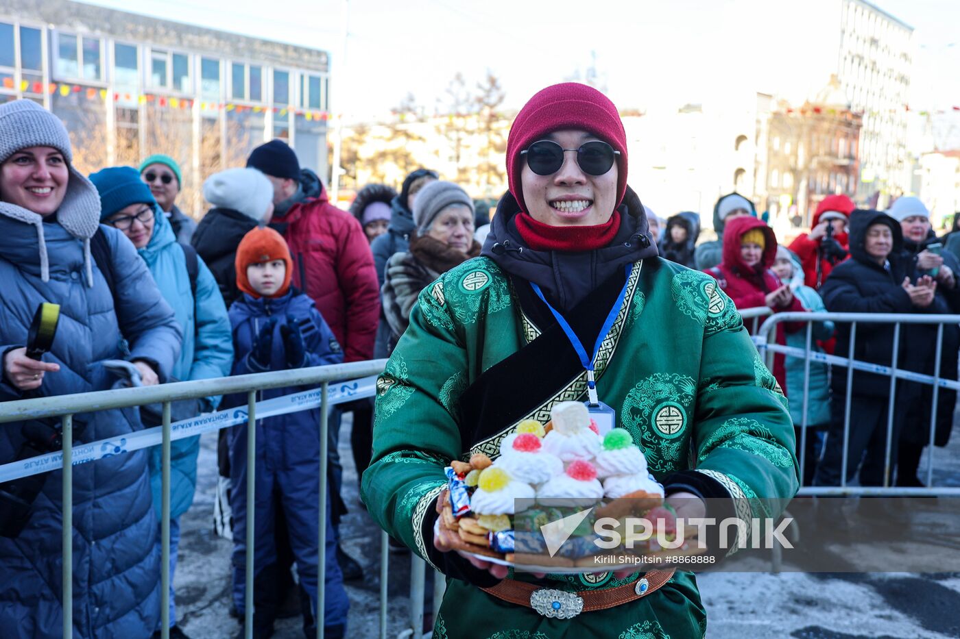 Russia Religion Buddhism New Year Celebration