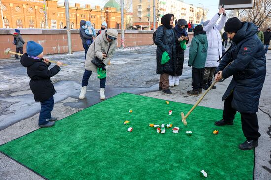 Russia Religion Buddhism New Year Celebration