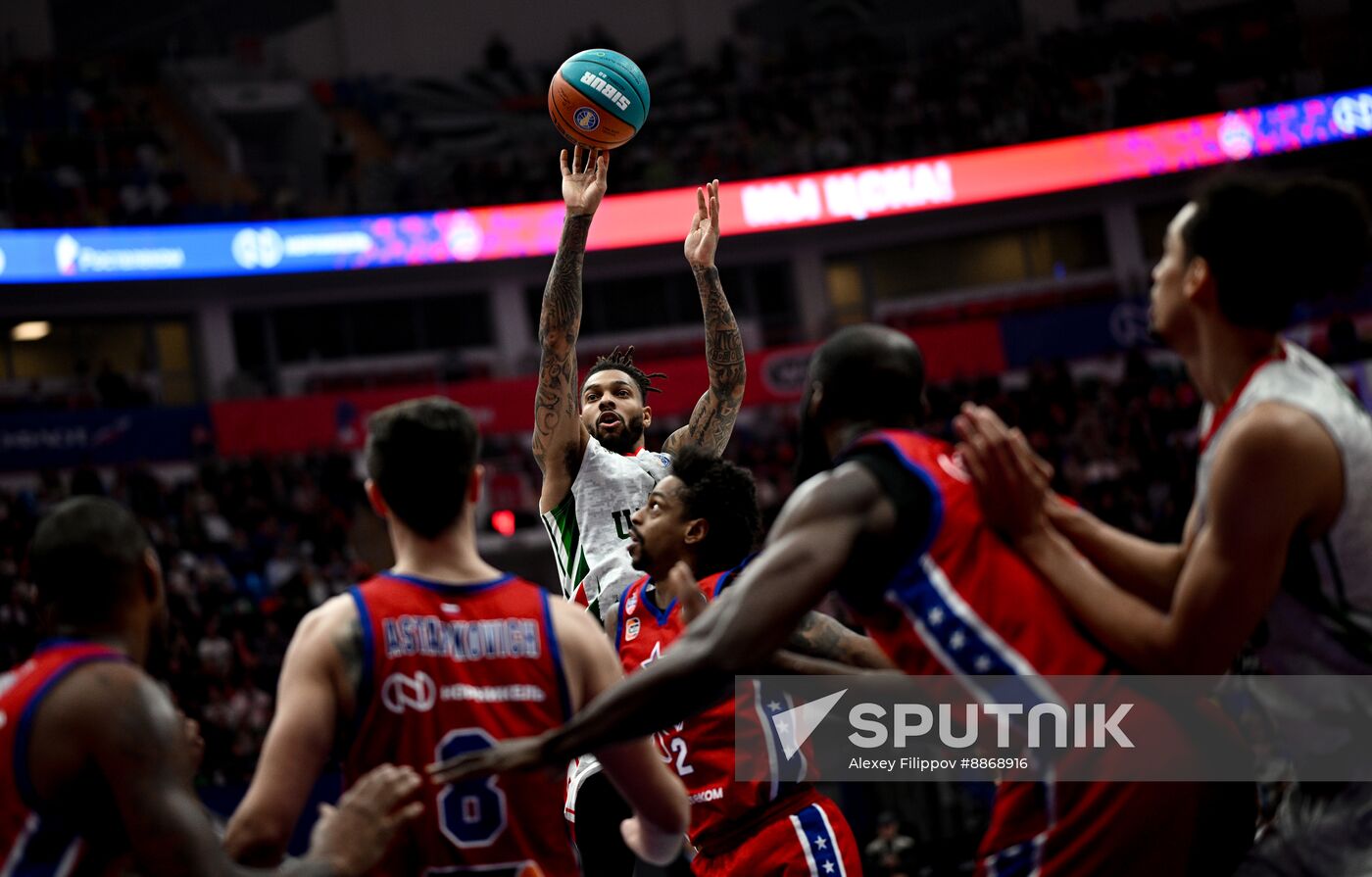 Russia Basketball United League CSKA - UNICS