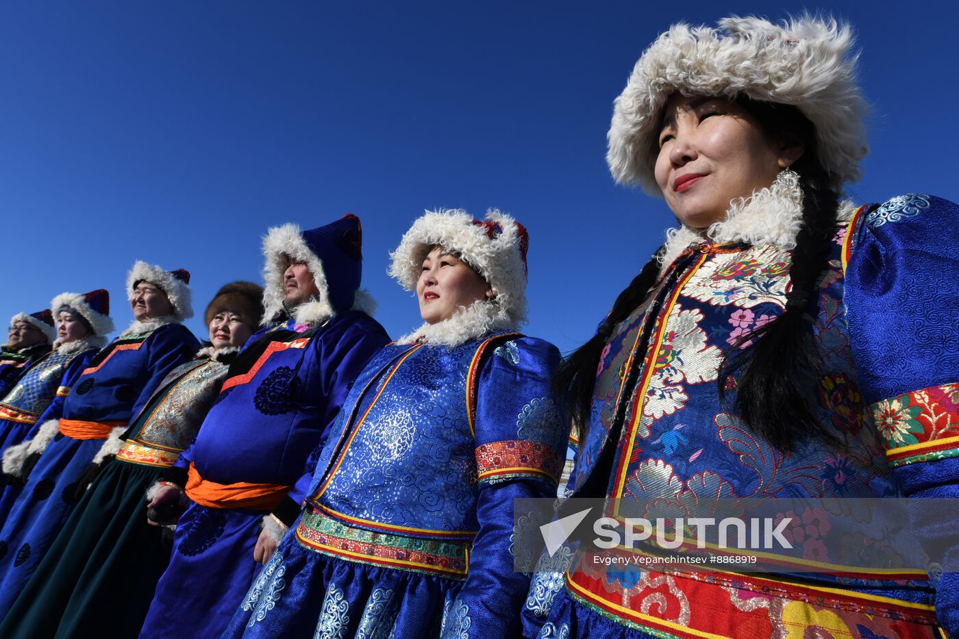 Russia Religion Buddhism New Year Celebration