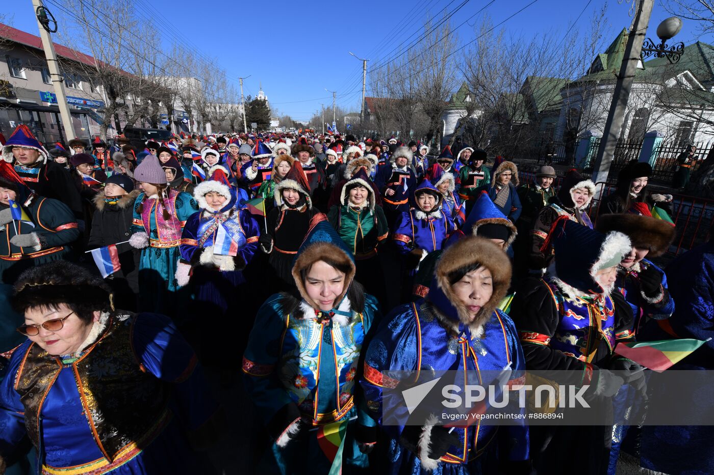 Russia Religion Buddhism New Year Celebration