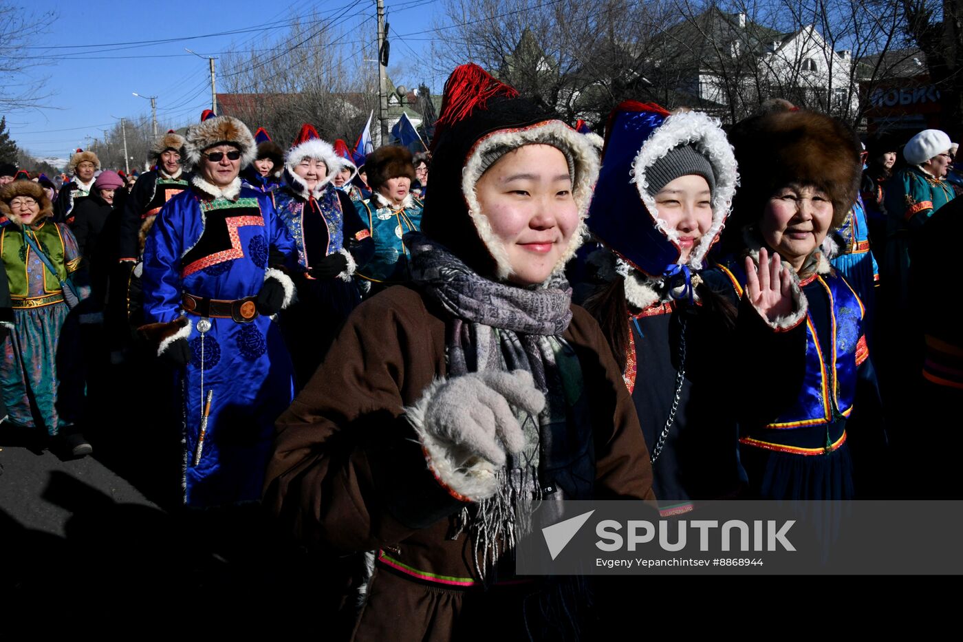 Russia Religion Buddhism New Year Celebration