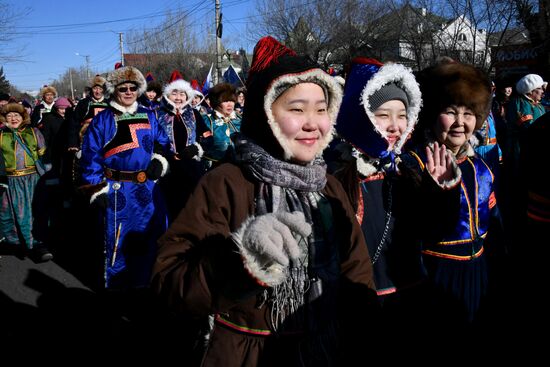 Russia Religion Buddhism New Year Celebration