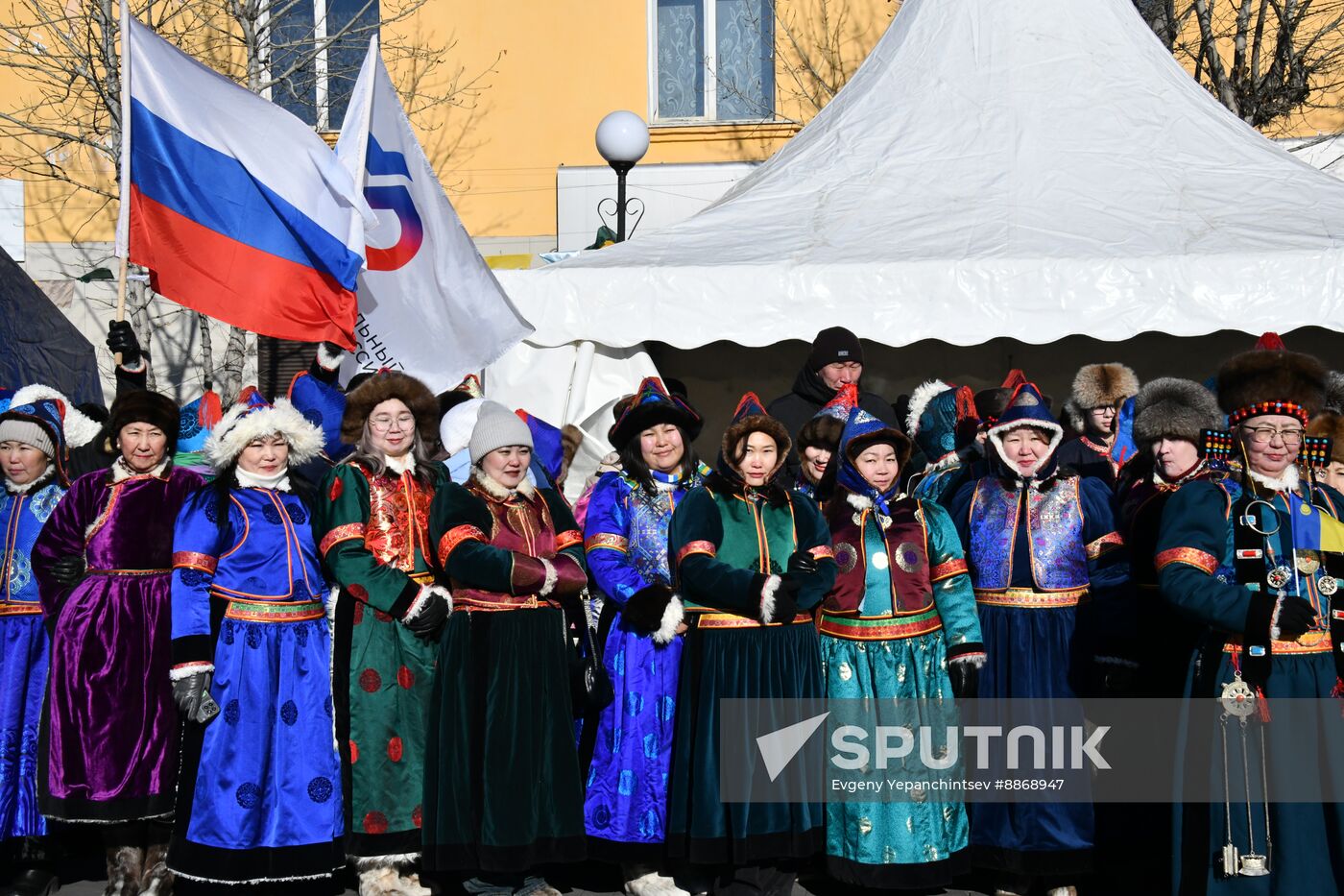 Russia Religion Buddhism New Year Celebration