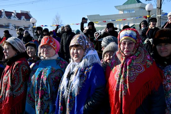 Russia Religion Buddhism New Year Celebration