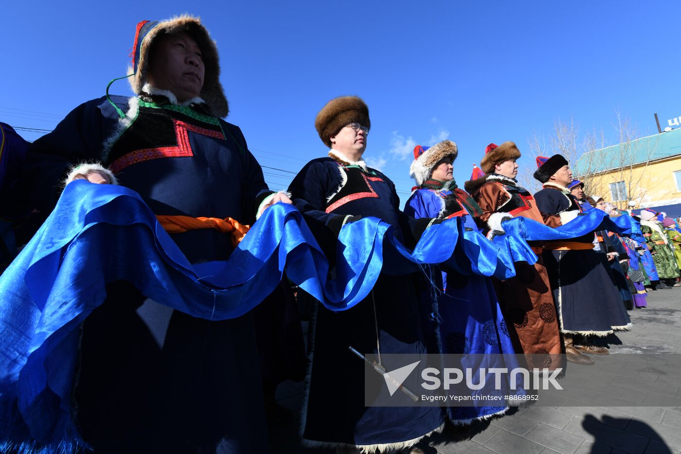 Russia Religion Buddhism New Year Celebration