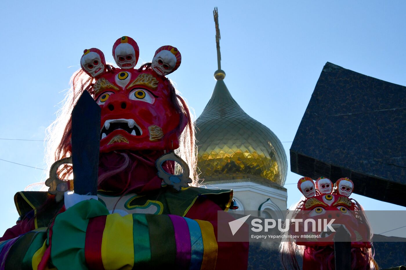Russia Religion Buddhism New Year Celebration
