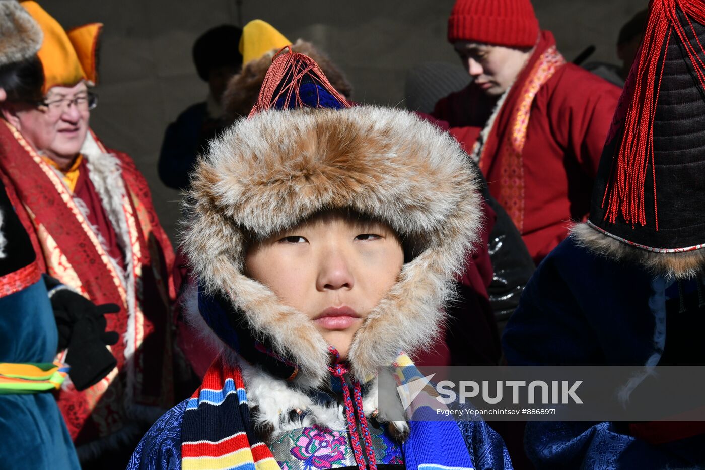 Russia Religion Buddhism New Year Celebration