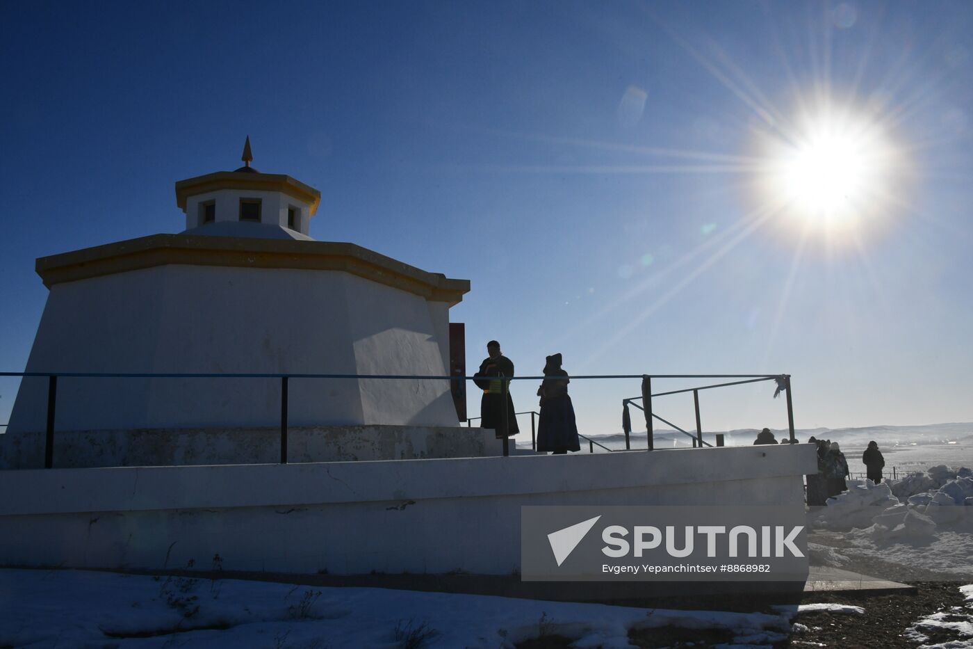 Russia Religion Buddhism New Year Celebration