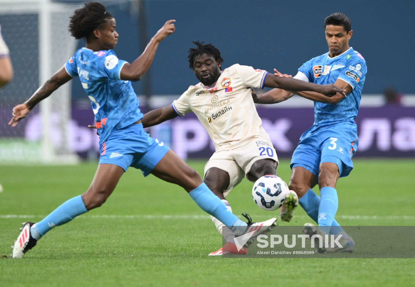 Russia Soccer Premier-League Zenit - CSKA