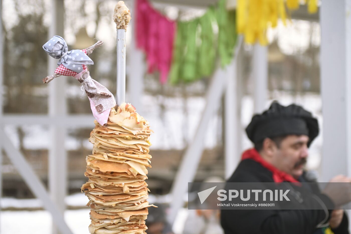 Russia Maslenitsa Celebration