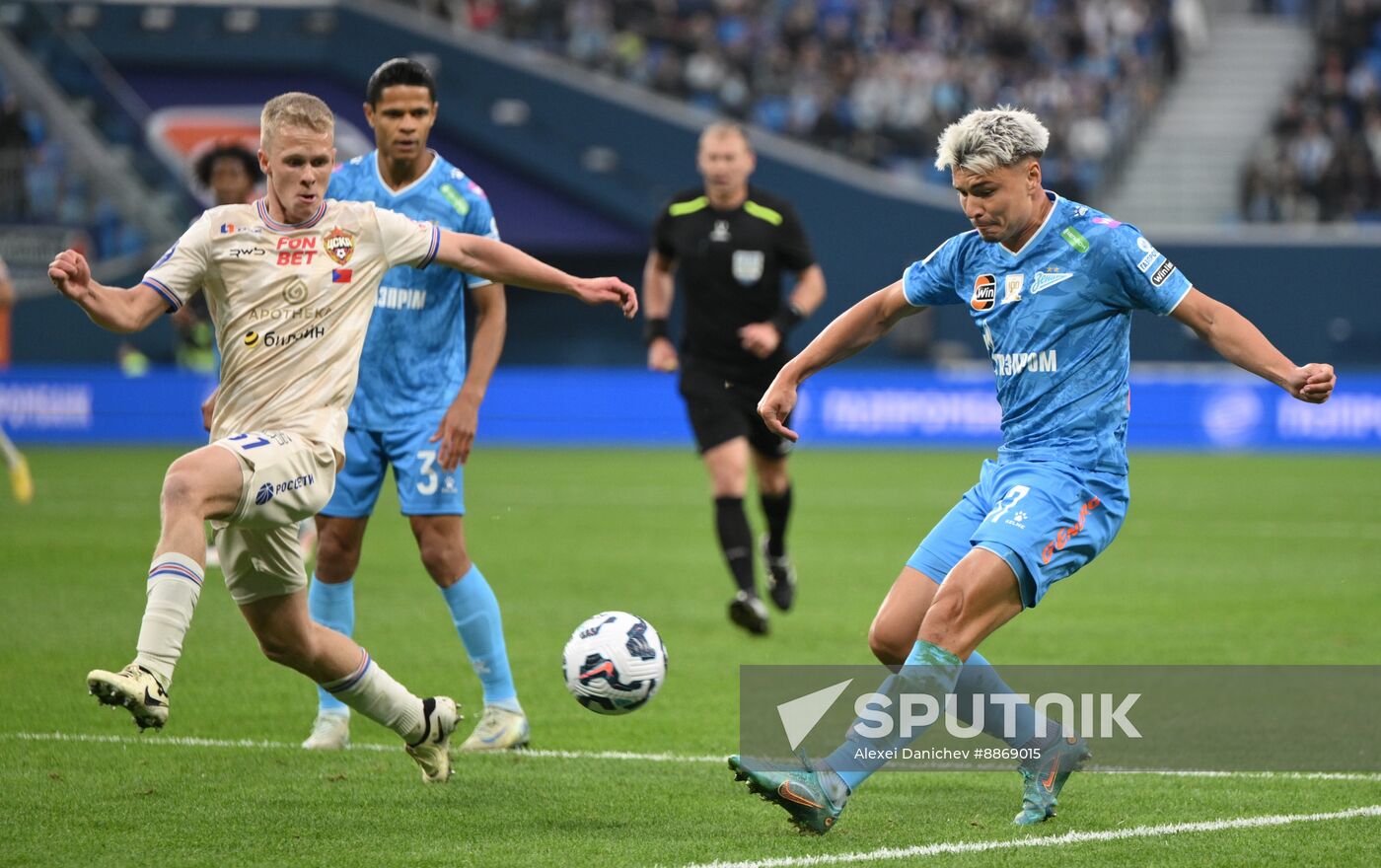 Russia Soccer Premier-League Zenit - CSKA