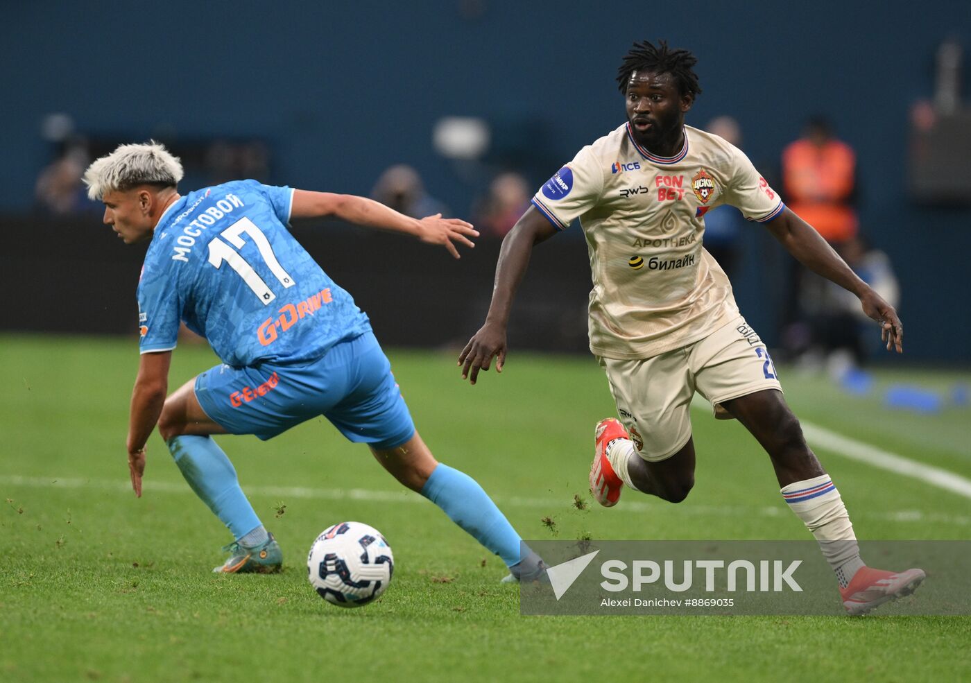 Russia Soccer Premier-League Zenit - CSKA