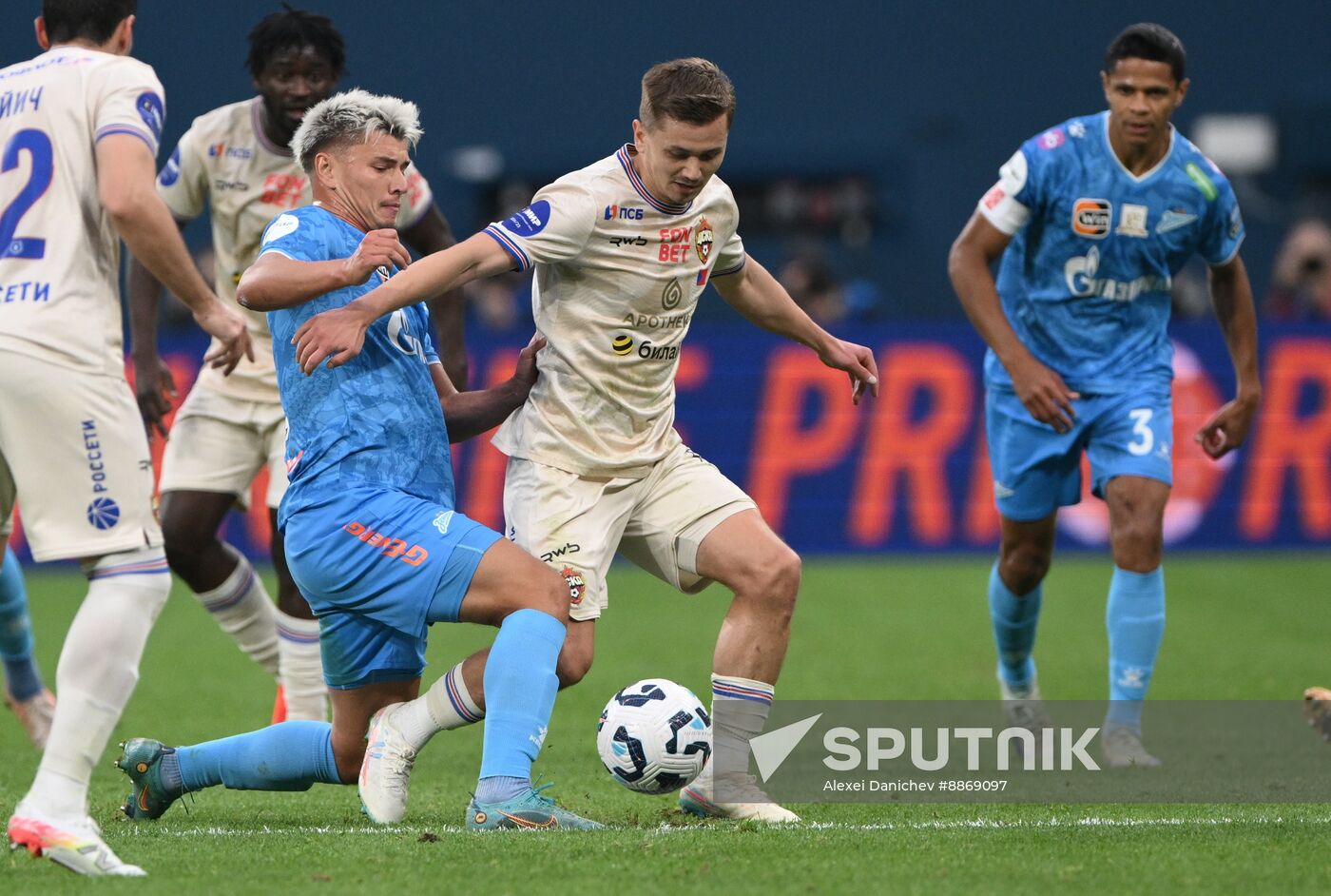 Russia Soccer Premier-League Zenit - CSKA