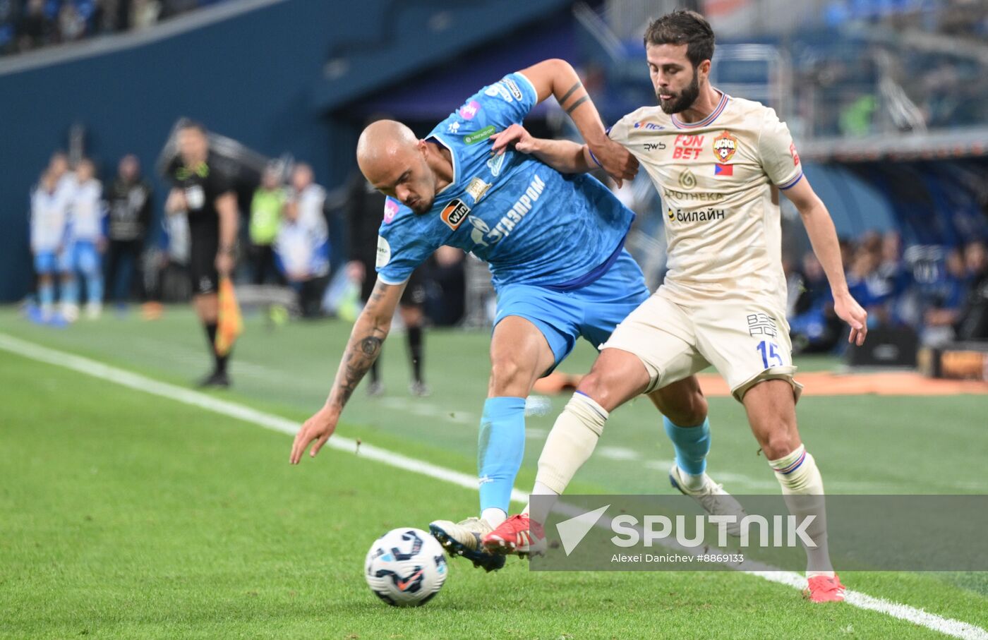 Russia Soccer Premier-League Zenit - CSKA