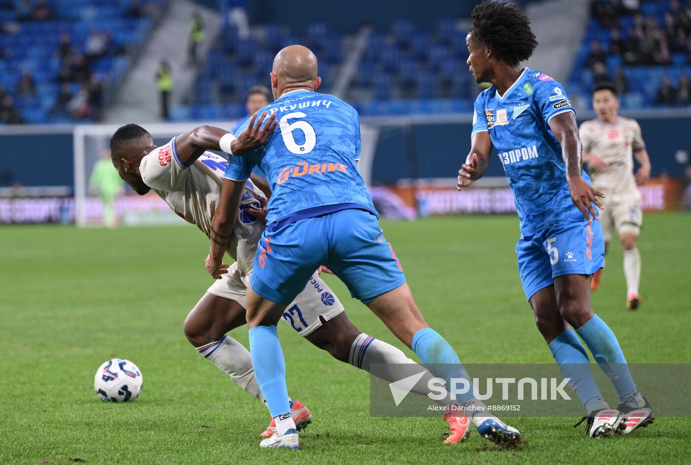 Russia Soccer Premier-League Zenit - CSKA