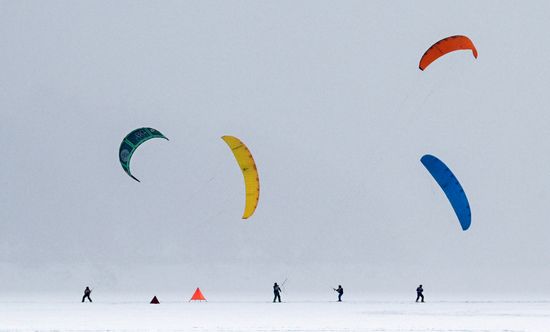 Russia Snowkiting