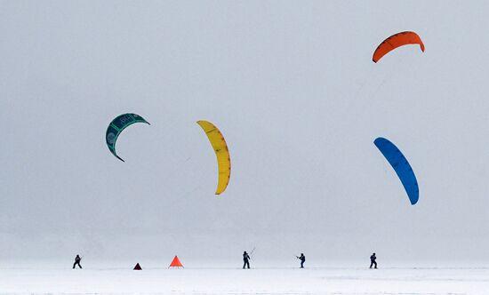 Russia Snowkiting