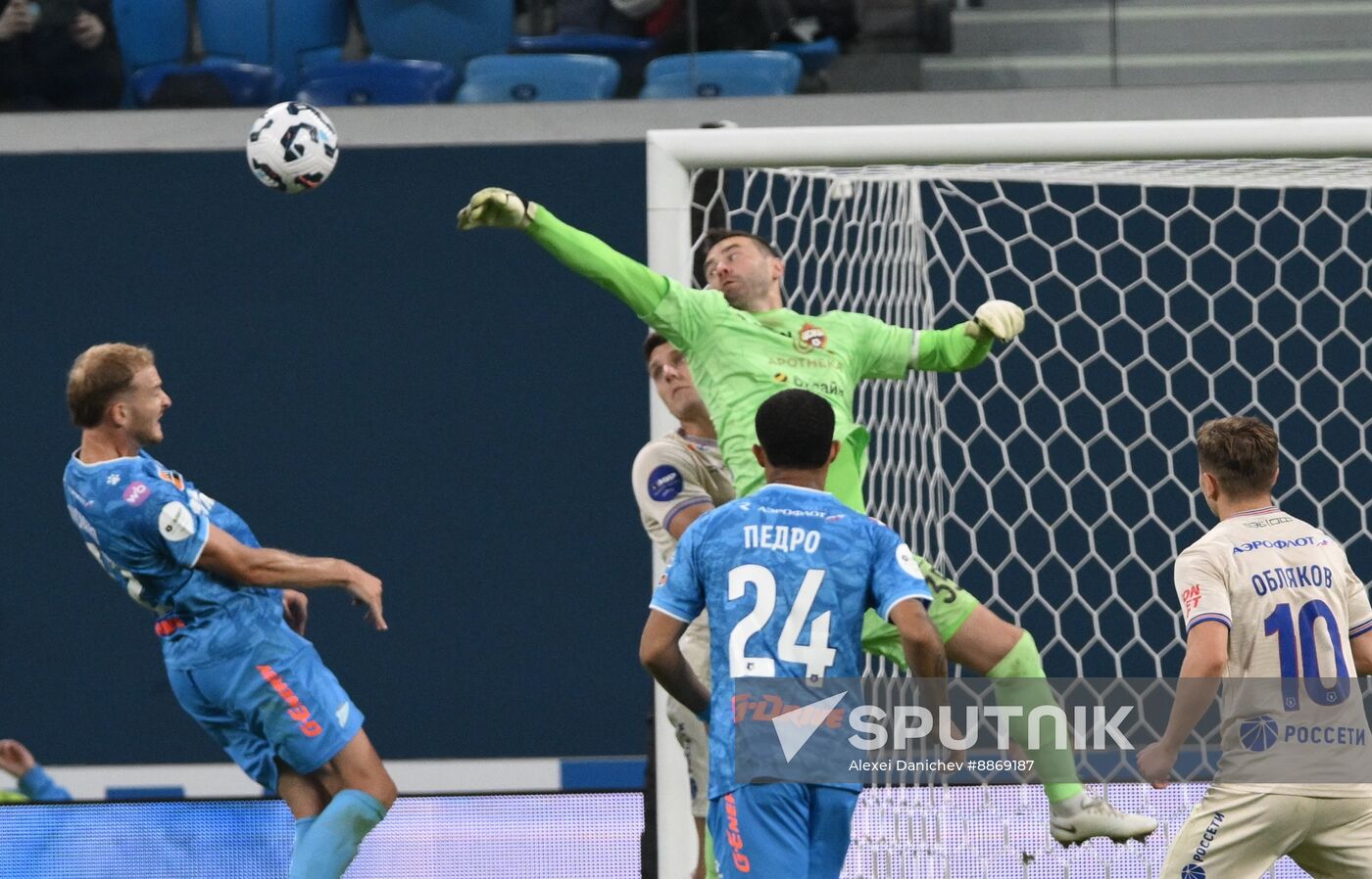 Russia Soccer Premier-League Zenit - CSKA