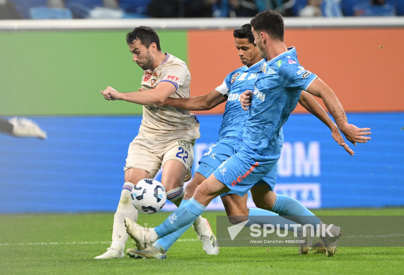 Russia Soccer Premier-League Zenit - CSKA