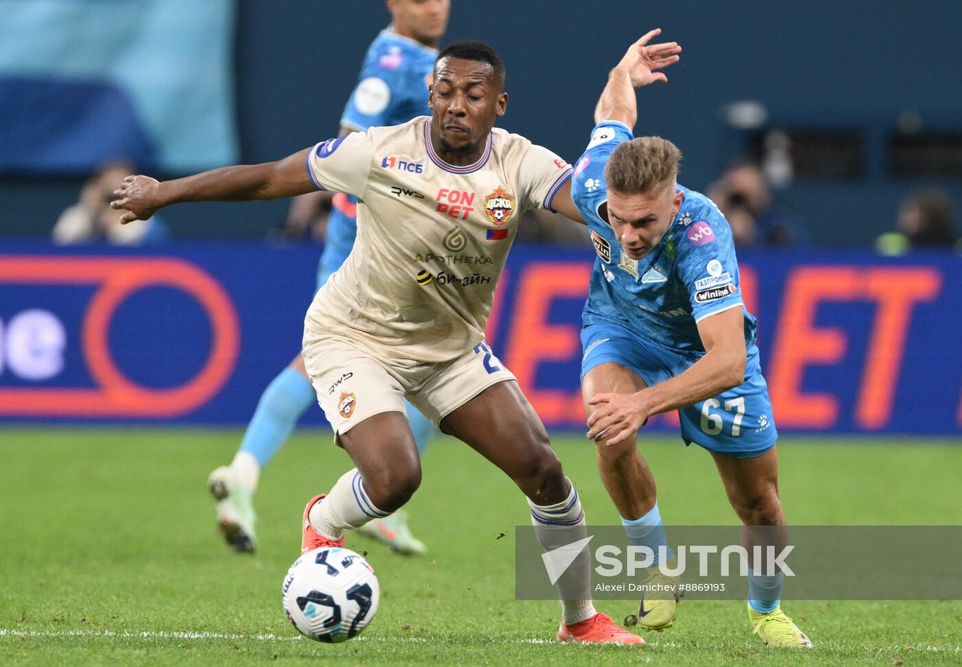 Russia Soccer Premier-League Zenit - CSKA