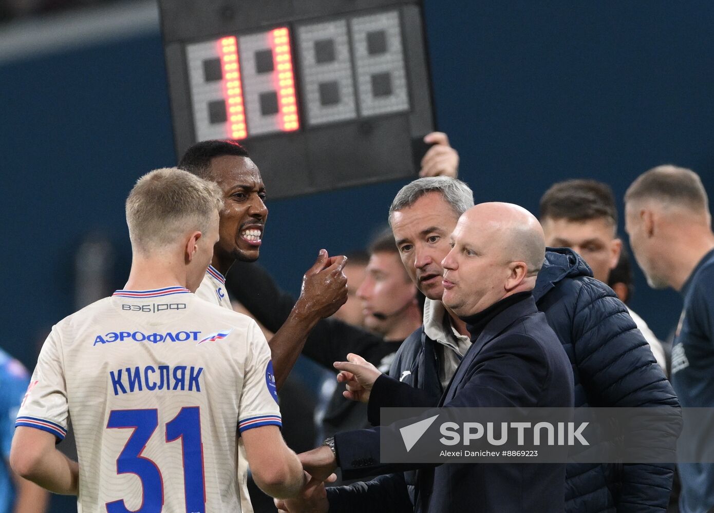 Russia Soccer Premier-League Zenit - CSKA