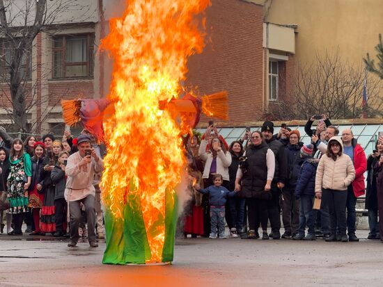 Romania Maslenitsa Celebration