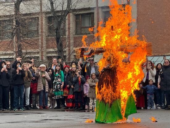 Romania Maslenitsa Celebration