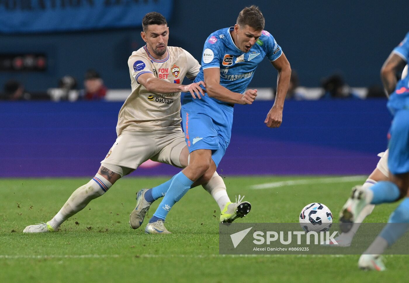Russia Soccer Premier-League Zenit - CSKA