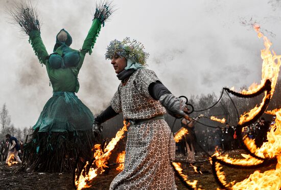 Belarus Maslenitsa Celebration