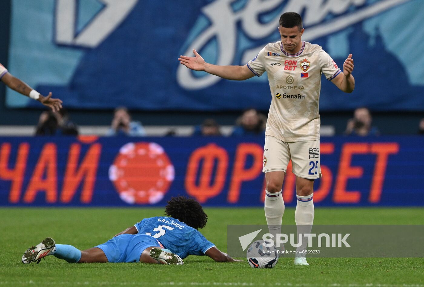 Russia Soccer Premier-League Zenit - CSKA