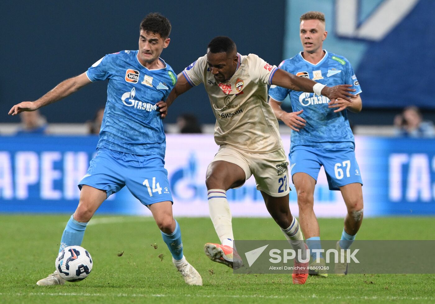 Russia Soccer Premier-League Zenit - CSKA
