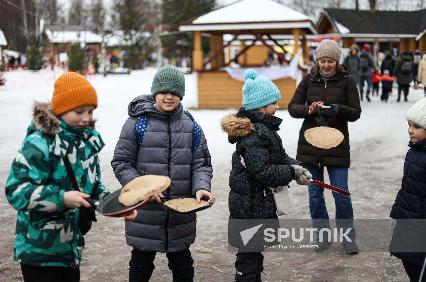 Russia Maslenitsa Celebration